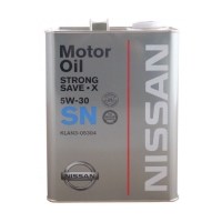 NISSAN Strong Save X 5W30 SN, 1л на розлив KLAN305302