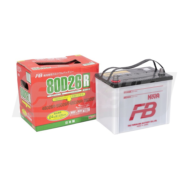 FURUKAWA BATTERY Super Nova 80D26R 68 Ач, п/п 80D26R